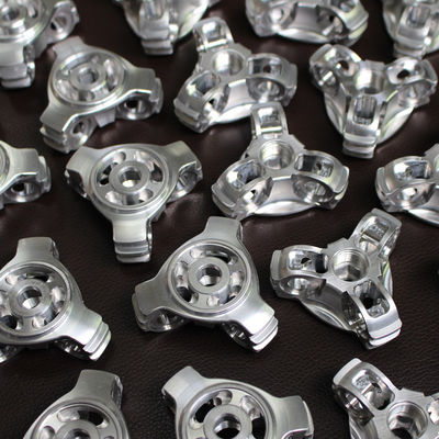 Mechanical CNC Aluminum Machining Parts High Precision Anodizing Silver Surface Finish