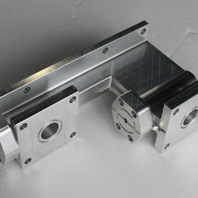Dark Blue High Precision Machining Components , CNC Aluminum Prototype OEM ODM