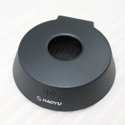 CNC Machining ABS Rapid Prototyping Parts With Black Painted LOGO Silk Screened