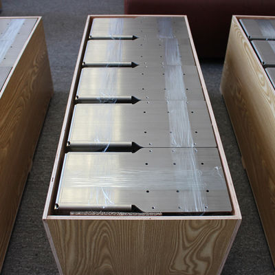 SS304 Stainless Steel Sheet Metal Fabrication Components 3.5mm Thickness