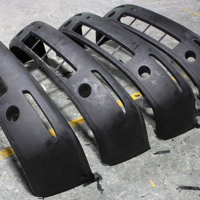 Reaction Plastic Injection Molding RIM Automotive Parts Deburring Painting Surface Finish