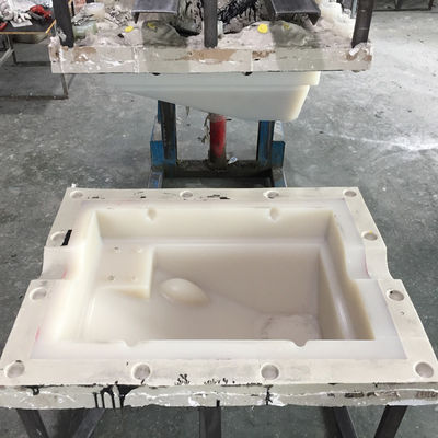 Big Reaction Injection Molded Parts Polyurethane PU Material Deburring Surface Finish