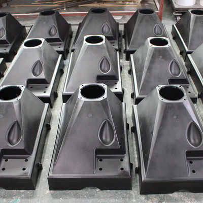 Big Reaction Injection Molded Parts Polyurethane PU Material Deburring Surface Finish