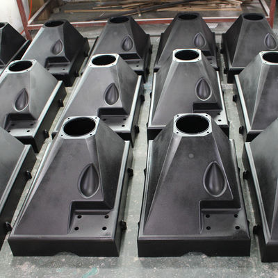 Industrial RIM Reaction Injection Molding Plastic Enclosure Parts Deburring Surface Finish