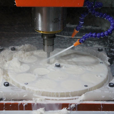 Customized Mechanical CNC Plastic PP Parts Sanding Sandblasting Surface Finish